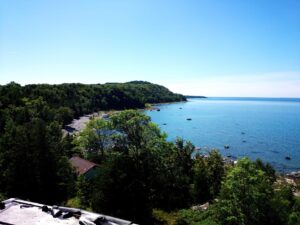 Overlooking the Shore